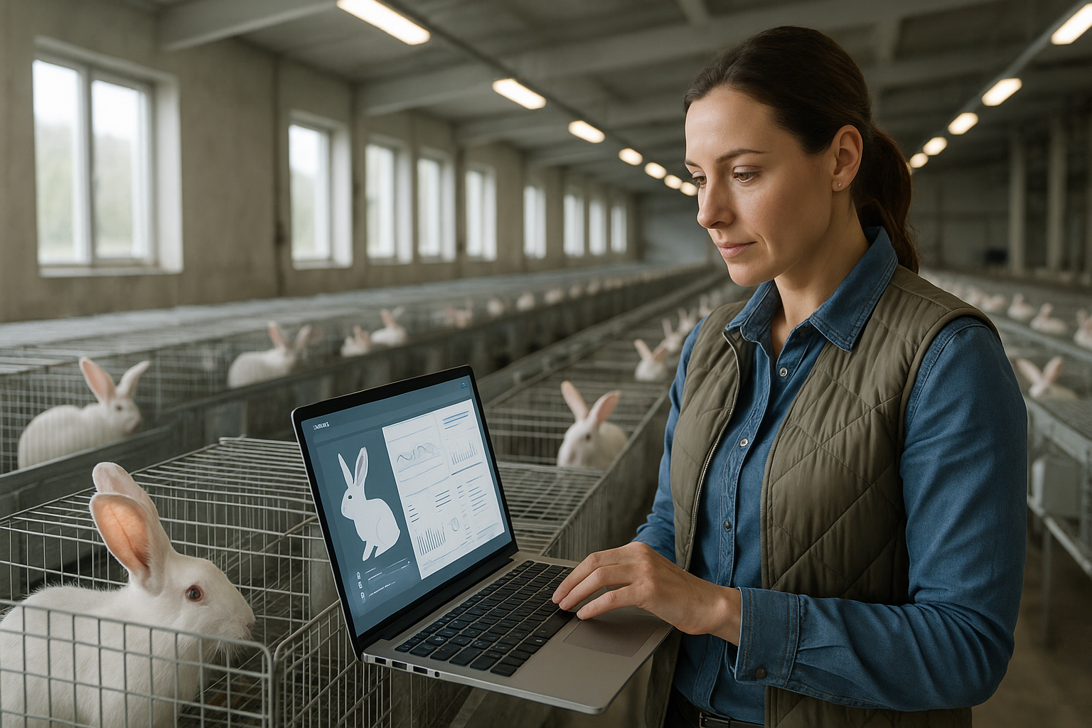 Application of artificial intelligence in rabbit husbandry: from reproductive monitoring to precision farming - Frontiers technical article visual