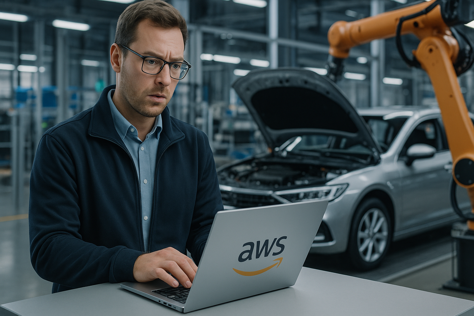 How Amazon's AWS cloud outage threatens automotive production resilience - Automotive Manufacturing Solutions technical article visual