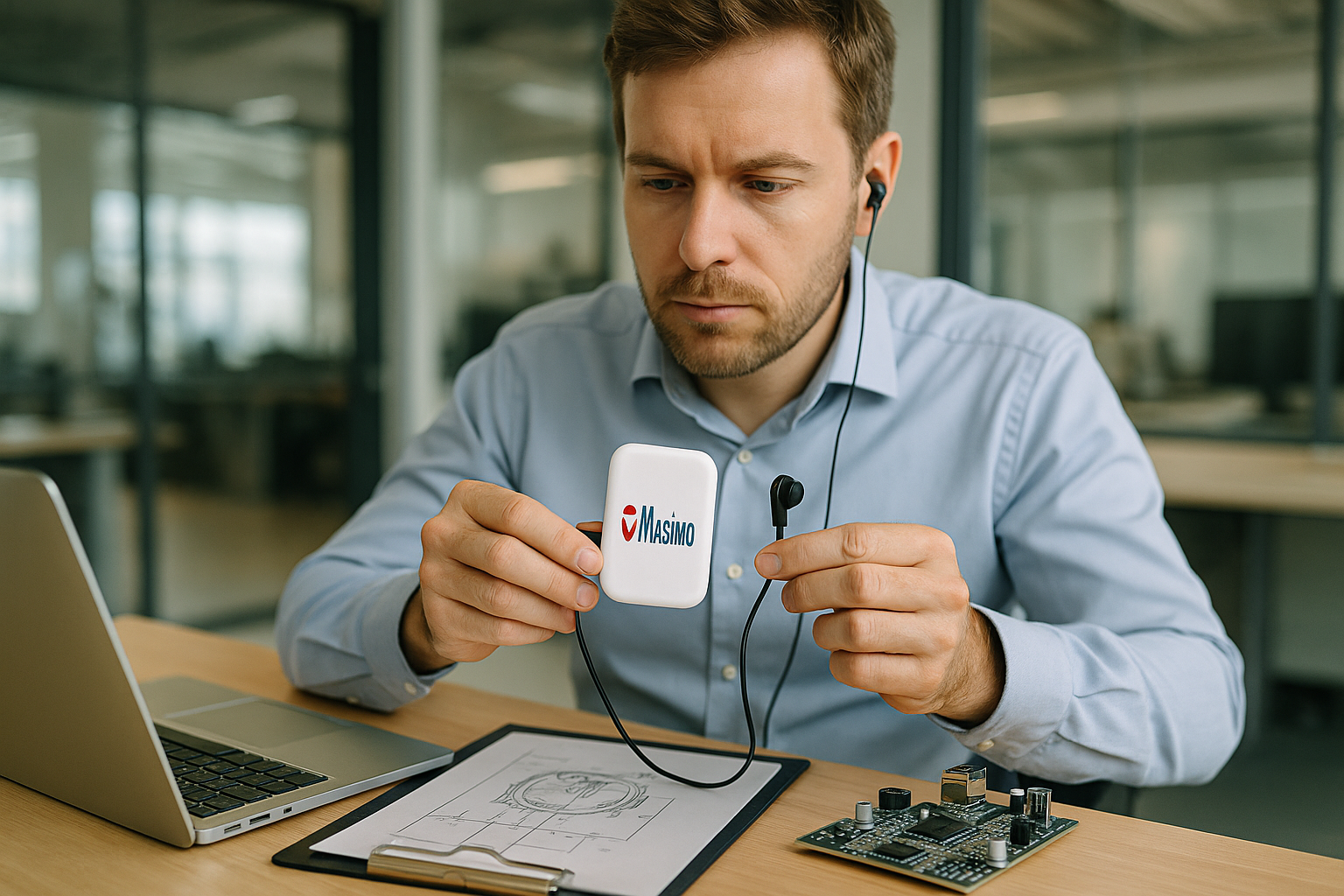 Masimo's Latest Health Monitoring Receivers Advance Wearable Audio Integration for DACH Consumers - AD HOC NEWS technical article visual