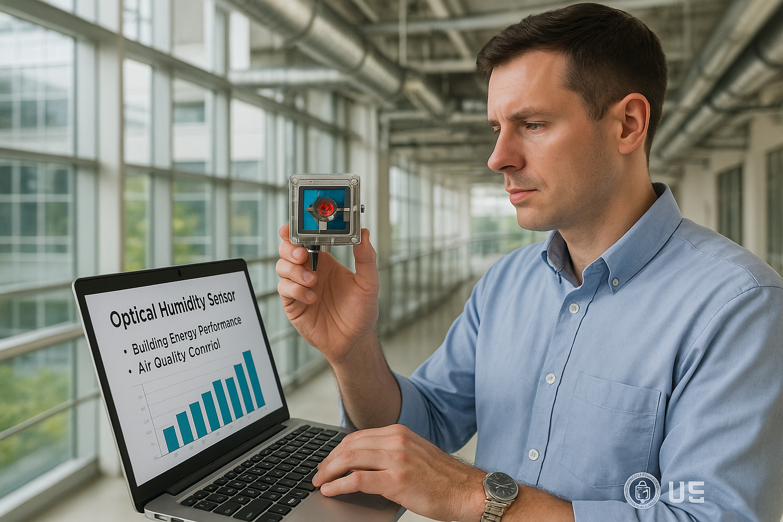Optical Humidity Sensors for Building Energy Performance and Air Quality Control - Department of Energy (.gov) technical article visual