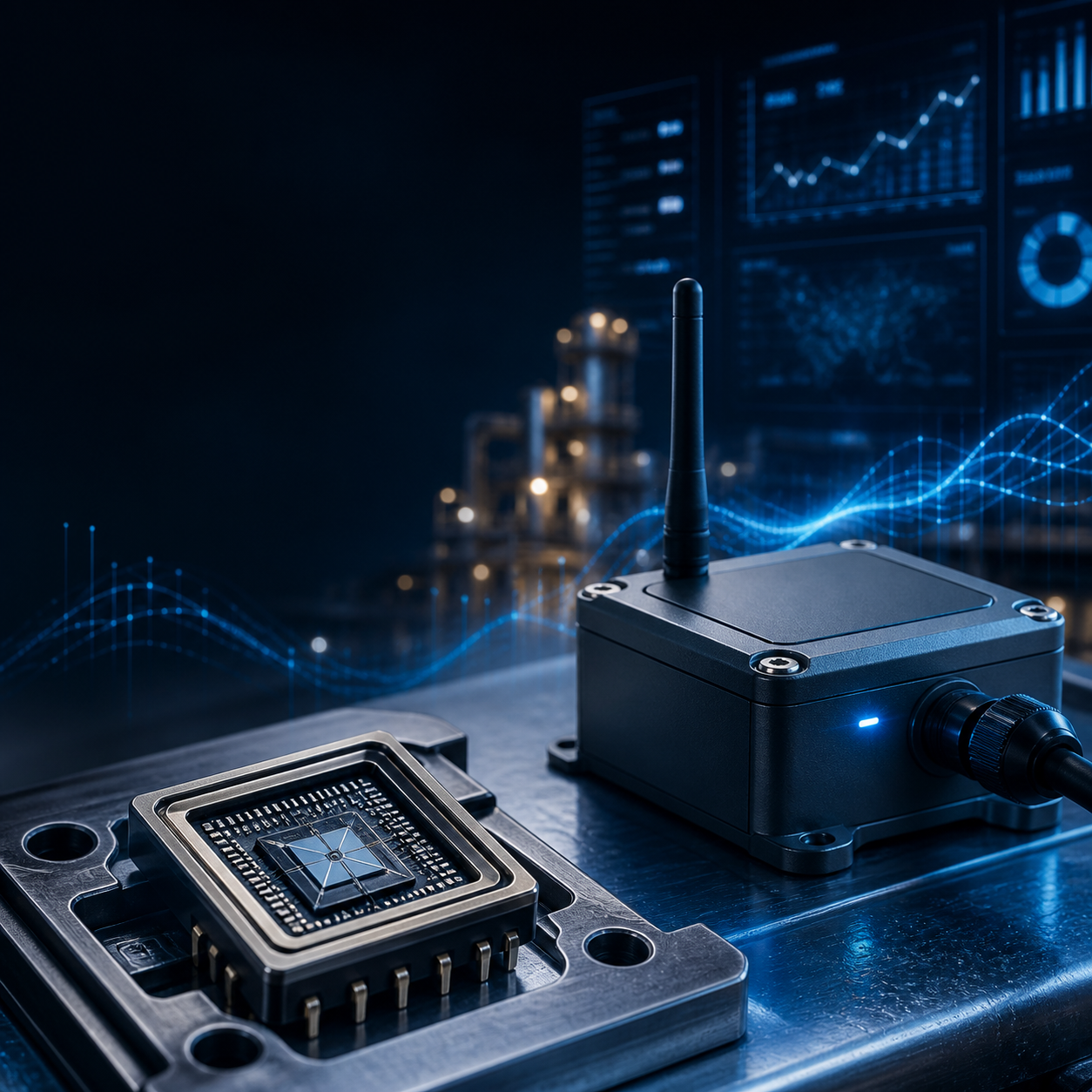 เซนเซอร์ MEMS ขั้นสูงเชื่อมต่อกับแดชบอร์ดเทเลเมทรีดิจิทัลในงาน MSEC 2026